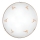 Kolarz 731.13.4.150 - Aplique de pared NONNA 3xE27/60W/230V, Ø 50 cm, con detalles en asta de ciervo, acabado oro rosa