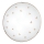 Kolarz 731.13.4.160 - Aplique de pared NONNA 3xE27/60W/230V, diámetro 50 cm, con motivos florales, oro rosa