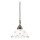 Kolarz 731.30.160 - Lámpara colgante con cable NONNA 1xE27/75W/230V, diámetro 20 cm, diseño floral, acabado en oro rosa