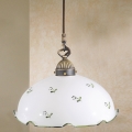 Kolarz 731.30.21 - Lámpara de araña en ristra NONNA 1xE27/75W/230V verde