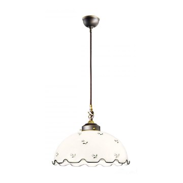 Kolarz 731.32.22 - Lámpara de araña en ristra NONNA 1xE27/75W/230V verde
