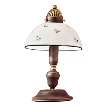 Kolarz 731.73.16 - Lámpara de mesa NONNA 1xE27/75W/230V azul