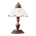 Kolarz 731.73.17 - Lámpara de mesa NONNA 1xE27/75W/230V azul