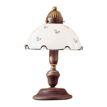Kolarz 731.73.17 - Lámpara de mesa NONNA 1xE27/75W/230V azul