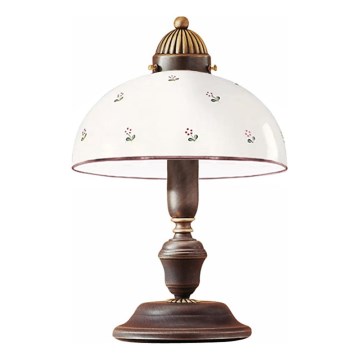 Kolarz 731.73.69 - Lámpara de mesa NONNA 1xE27/75W/230V roja