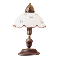 Kolarz 731.73.70 - Lámpara de sobremesa NONNA 1xE27/75W/230V
