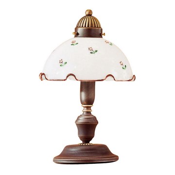 Kolarz 731.73.70 - Lámpara de sobremesa NONNA 1xE27/75W/230V