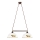 Kolarz 731.82.114 - Lámpara colgante con cable NONNA 2xE27/75W/230V vino/fresa