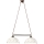 Kolarz 731.82.161 - Lámpara colgante con cable NONNA 2xE27/75W/230V, motivos florales, acabado oro rosa