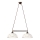 Kolarz 731.82.171 - Lámpara colgante con cable NONNA 2xE27/75W/230V con motivos florales, oro rosa