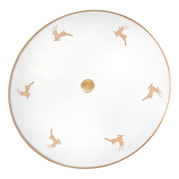 Kolarz 731.U13.4.150 - Aplique de pared NONNA 3xE27/60W/230V, diámetro 42 cm, acabado en asta de ciervo y oro rosa