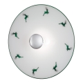 Kolarz A1353.61.XL.5.G.100 - Aplique NONNA 1xE27/100W/230V ciervo Verde