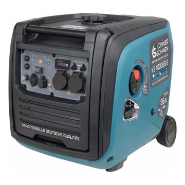 Könner & Söhnen 5106 - Generador eléctrico inversor de gas y gasolina KS 4000iEG S 4000W