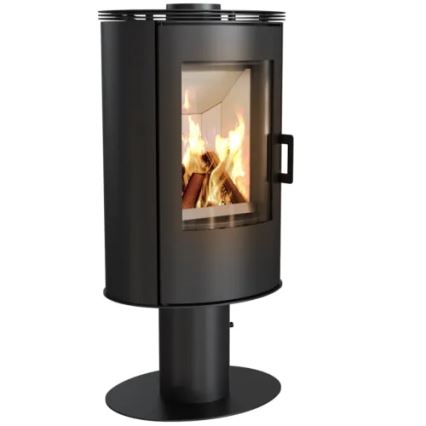 Kratki - Estufa de acero para chimenea 8kW 150mm