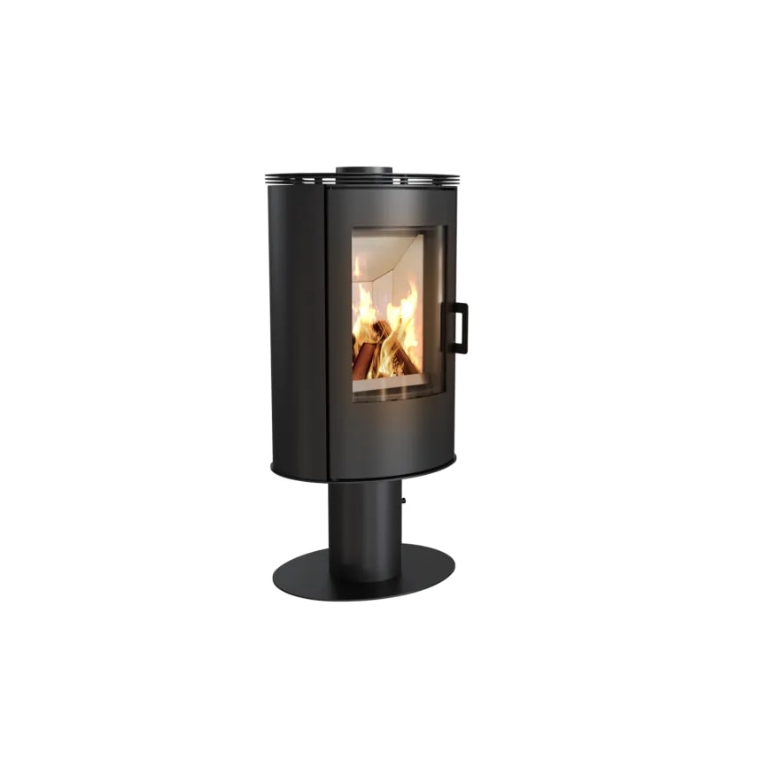 Kratki - Estufa de acero para chimenea 8kW 150mm
