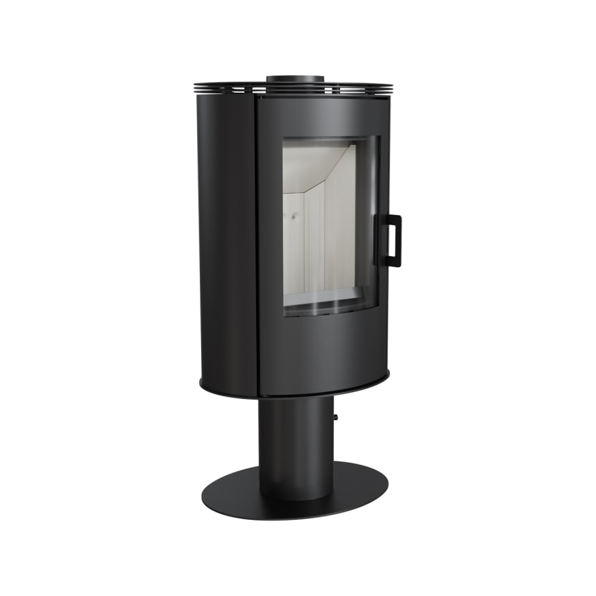 Kratki - Estufa de acero para chimenea 8kW 150mm