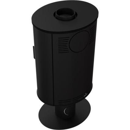 Kratki - Estufa de acero para chimenea 8kW 150mm
