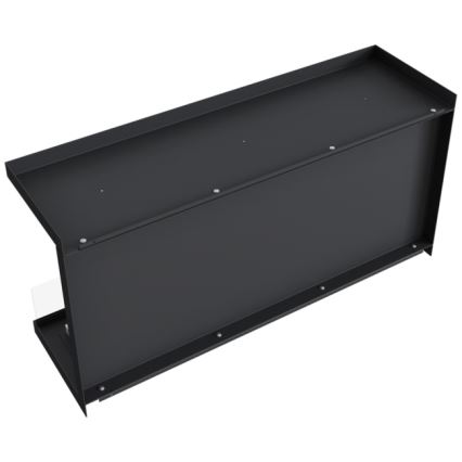 Kratki - Chimenea de bioetanol empotrada 50x100 cm 3,5kW negra