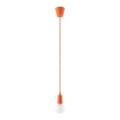 Lámpara Araña DIEGO 1xE27/60W/230V naranja