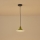 Lámpara colgante 1xE27/15W/230V verde