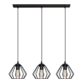 Lámpara colgante AGAT 3xE27/15W/230V