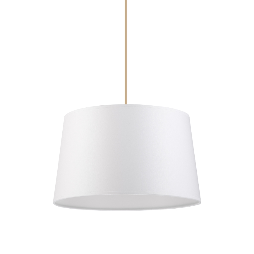 Lámpara colgante AIDA con cable 1xE27/60W/230V, diámetro 35 cm, acabado roble/marrón/blanco