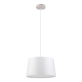 Lámpara colgante AIDA con cable 1xE27/60W/230V Ø 35 cm roble/blanco
