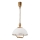 Lámpara colgante ajustable en altura RAMONA 1xE27/60W/230V marrón/blanco/roble