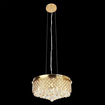 Lámpara colgante AMAPOLI 7xG9/28W/230V diá. 45 cm dorado