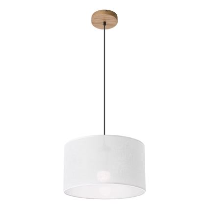 Lámpara colgante con cable ANTONIO 1xE27/60W/230V roble