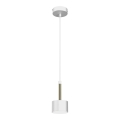 Lámpara colgante ARENA 1xGX53/11W/230V blanco/dorado