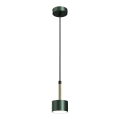 Lámpara colgante ARENA 1xGX53/11W/230V verde/dorado