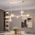Lámpara colgante ASTRID 6xE27/60W/230V blanco