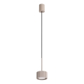 Lámpara colgante AURA con cable 1xGX53/10W/230V color topo