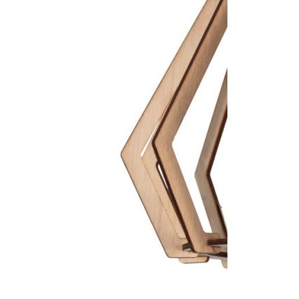 Lámpara colgante BERGO 1xE27/60W/230V negro