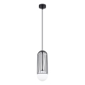 Lámpara colgante BRINA 1xG9/8W/230V negro