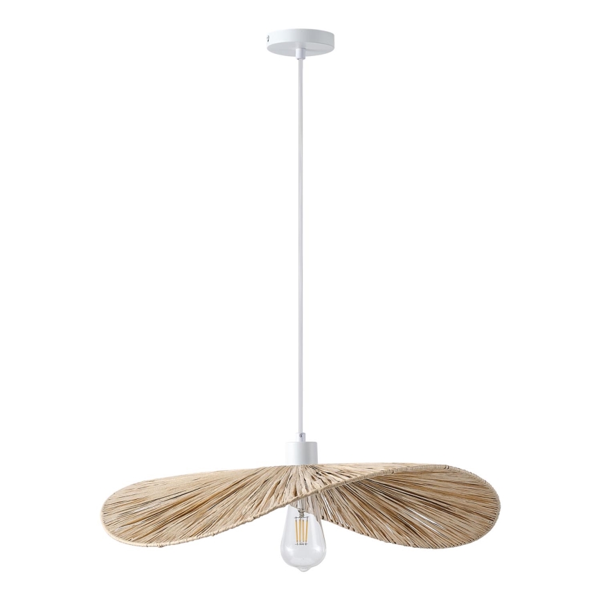 Lámpara colgante CALYPSO 1xE27/15W/230V diá. 55 cm bambú