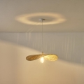 Lámpara colgante CALYPSO 1xE27/15W/230V diá. 55 cm bambú
