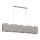 Lámpara colgante CAMO de cable, 5x E27 (15 W), 230 V — beige
