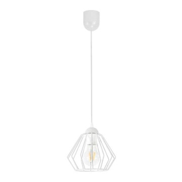 Lámpara colgante CEED 1xE27/60W/230V blanco
