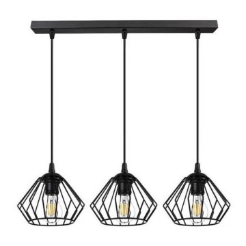 Lámpara colgante CEED 3xE27/60W/230V