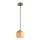 Lámpara colgante con cable 1xGU10/10W/230V Ø 11 cm madera maciza/fresno