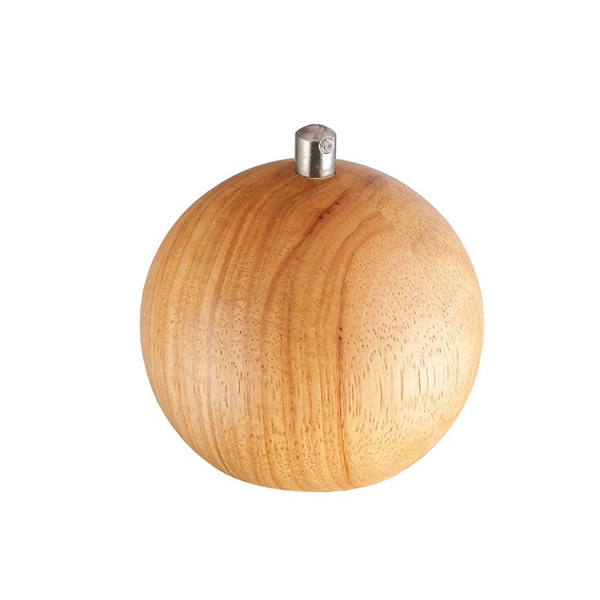 Lámpara colgante con cable 1xGU10/10W/230V Ø 11 cm madera maciza/fresno