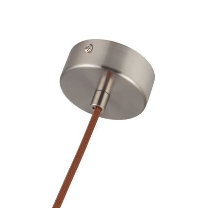 Lámpara colgante con cable 1xGU10/10W/230V Ø 11 cm madera maciza/fresno