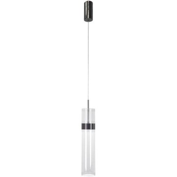 Lámpara colgante con cable AMBIENTE LED/6W/230V 3000/4000/6000K negra