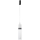 Lámpara colgante con cable AMBIENTE LED/6W/230V 3000/4000/6000K negra