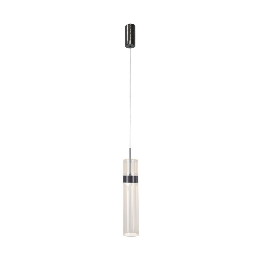 Lámpara colgante con cable AMBIENTE LED/6W/230V 3000/4000/6000K negra