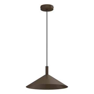 Lámpara colgante con cable ANEGA 1xGX53/15W/230V, diámetro 30 cm, marrón