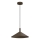 Lámpara colgante con cable ANEGA 1xGX53/15W/230V, diámetro 30 cm, marrón