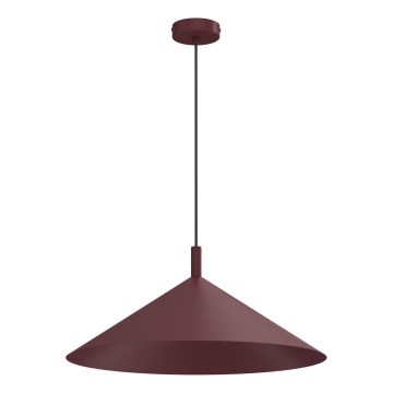 Lámpara colgante con cable ANEGA 1xGX53/15W/230V, diámetro 50 cm, color burdeos